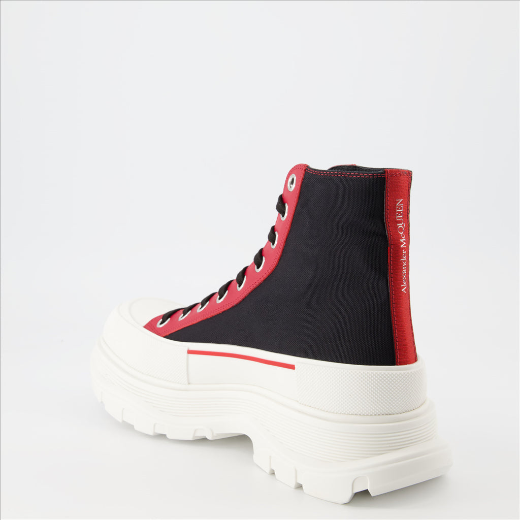 Boots and ankle boots Tread Slick Graffiti Ankle Boots Alexander McQueen Black Man