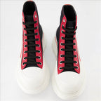 Boots and ankle boots Tread Slick Graffiti Ankle Boots Alexander McQueen Black Man