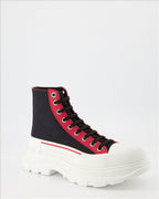 Boots and ankle boots Tread Slick Graffiti Ankle Boots Alexander McQueen Black Man