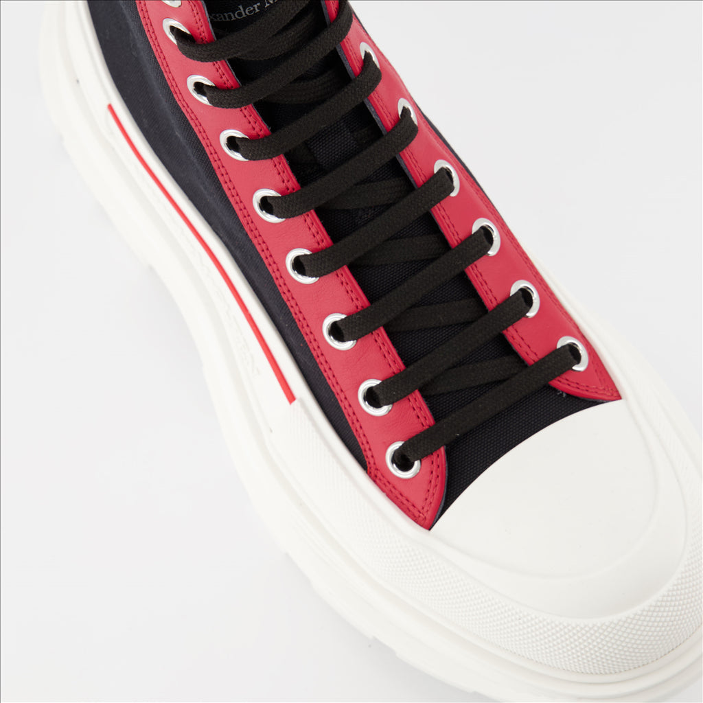 Boots and ankle boots Tread Slick Graffiti Ankle Boots Alexander McQueen Black Man