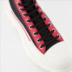 Boots and ankle boots Tread Slick Graffiti Ankle Boots Alexander McQueen Black Man