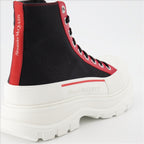 Boots and ankle boots Tread Slick Graffiti Ankle Boots Alexander McQueen Black Man