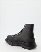 Bottes et bottines Bottines Tread Slick Alexander McQueen Noir Homme