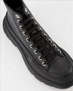 Bottes et bottines Bottines Tread Slick Alexander McQueen Noir Homme