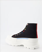 Bottes et bottines Bottines Tread Slick Alexander McQueen Noir Homme