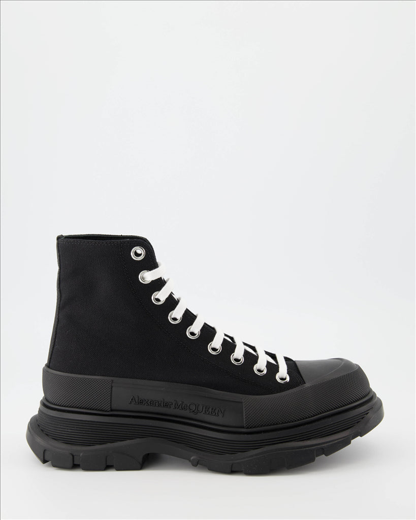 Boots and ankle boots Tread Slick Ankle Boots Alexander McQueen Black Man