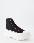 Bottes et bottines Bottines Tread Slick Alexander McQueen Noir Homme