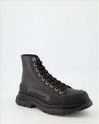 Bottes et bottines Bottines Tread Slick Alexander McQueen Noir Homme