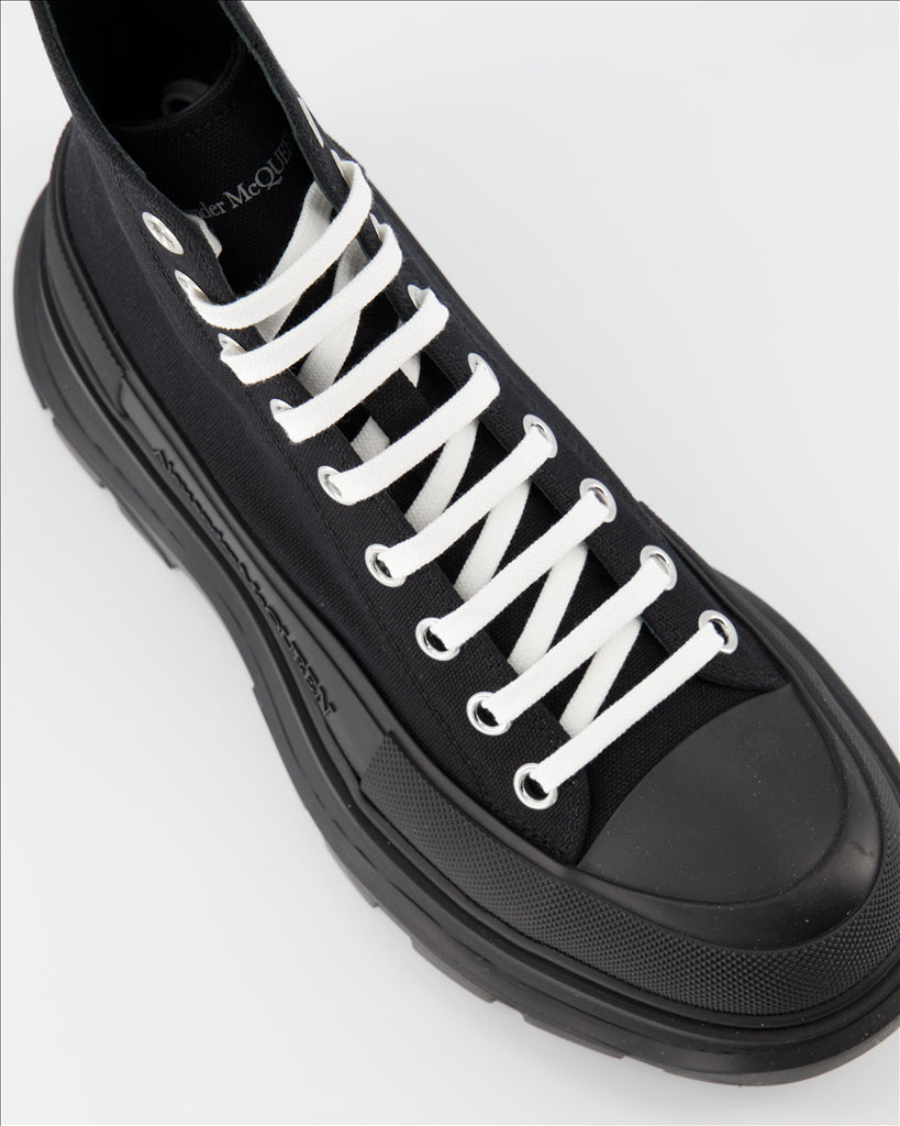 Boots and ankle boots Tread Slick Ankle Boots Alexander McQueen Black Man