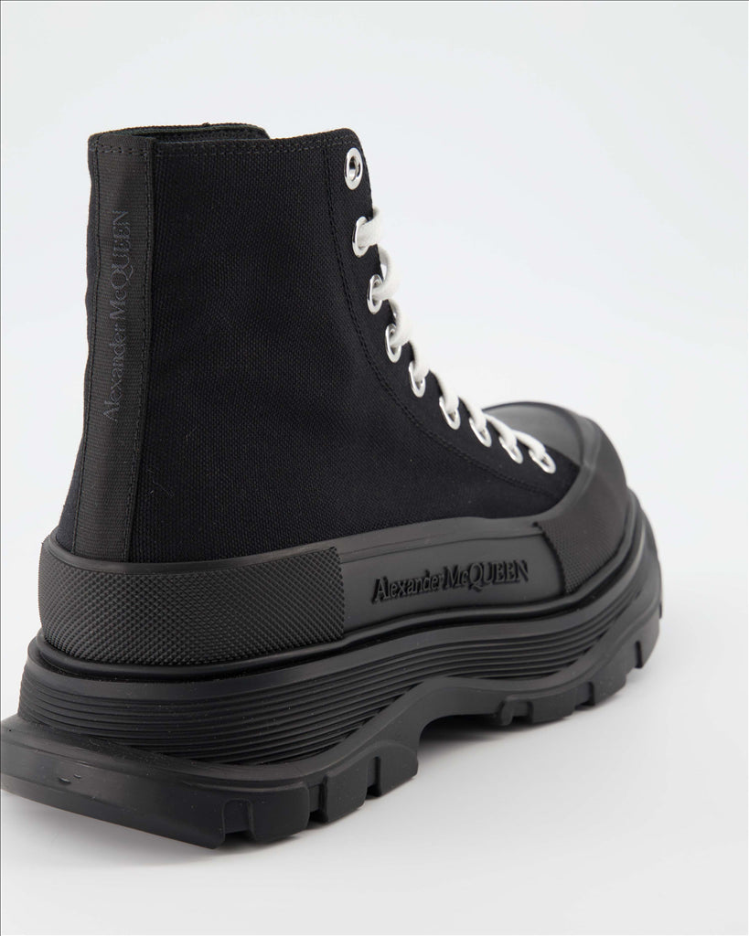 Boots and ankle boots Tread Slick Ankle Boots Alexander McQueen Black Man