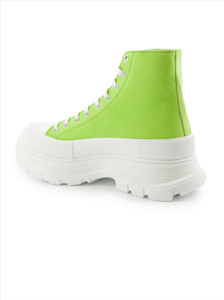 Bottes et bottines Bottines Tread Slick Alexander McQueen Vert Homme