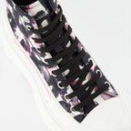 Botins Bottines Tread Slick Alexander McQueen Preto Femme