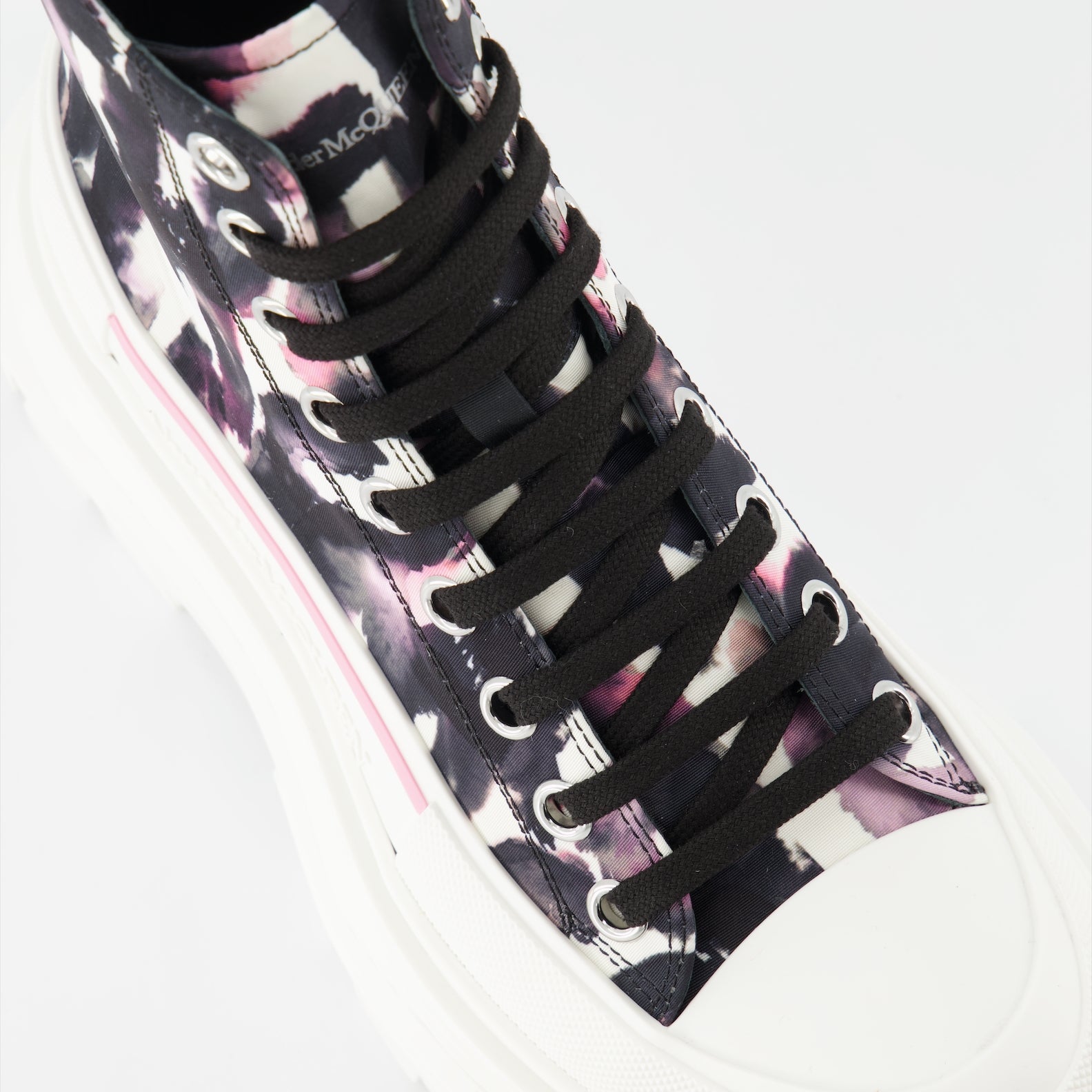 Botins Bottines Tread Slick Alexander McQueen Preto Femme