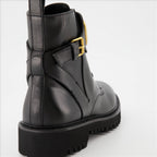 Bottines Bottines VLogo Valentino Garavani Noir Femme