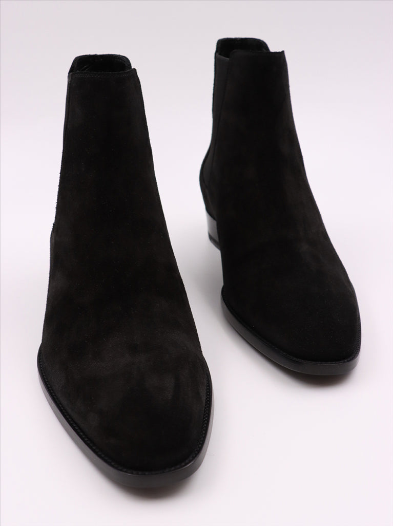 Boots and ankle boots Wyatt 30 Chelsea ankle boots Saint Laurent Black Man