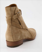 Bottes et bottines Bottines Wyatt 30 Jodhpur Saint Laurent Marron Homme