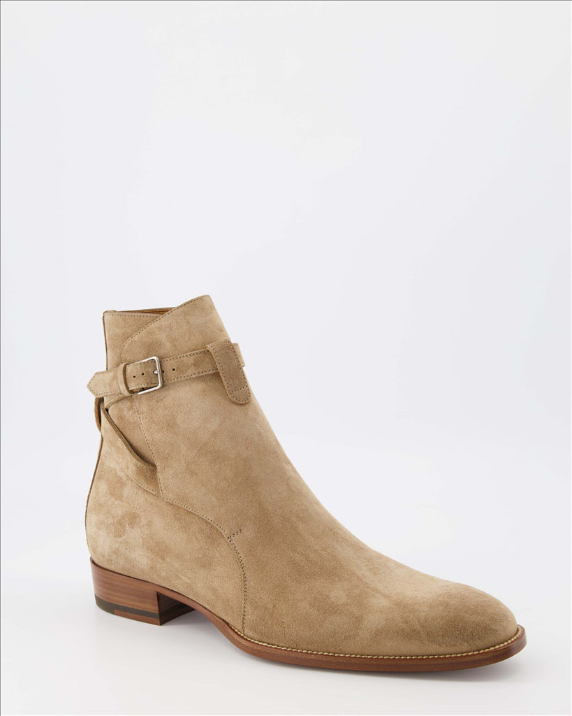 Bottes et bottines Bottines Wyatt 30 Jodhpur Saint Laurent Marron Homme