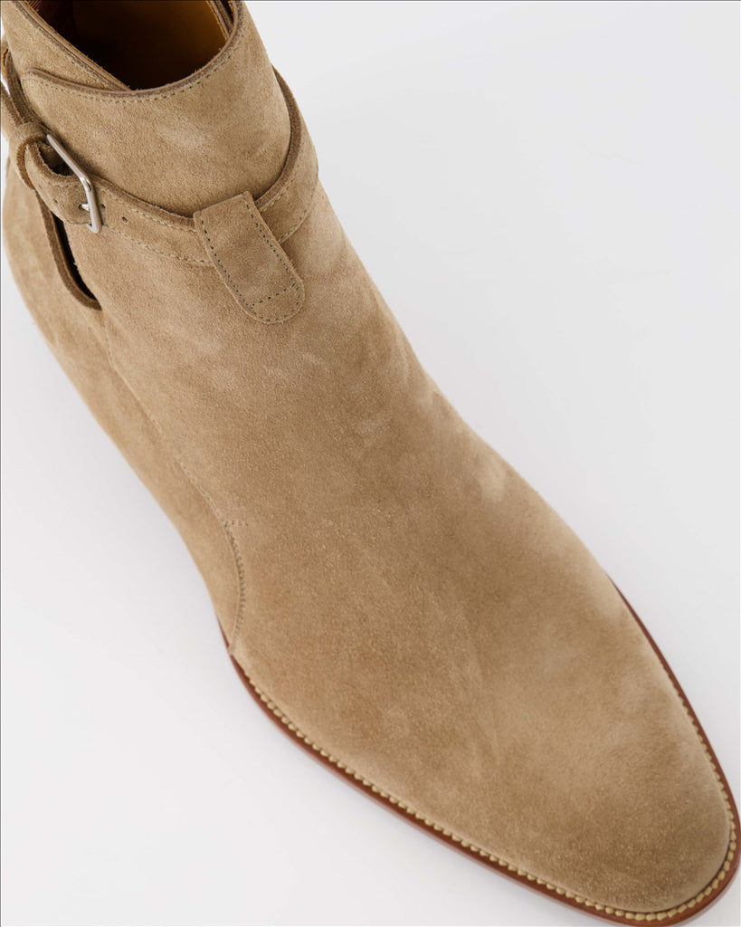 Bottes et bottines Bottines Wyatt 30 Jodhpur Saint Laurent Marron Homme