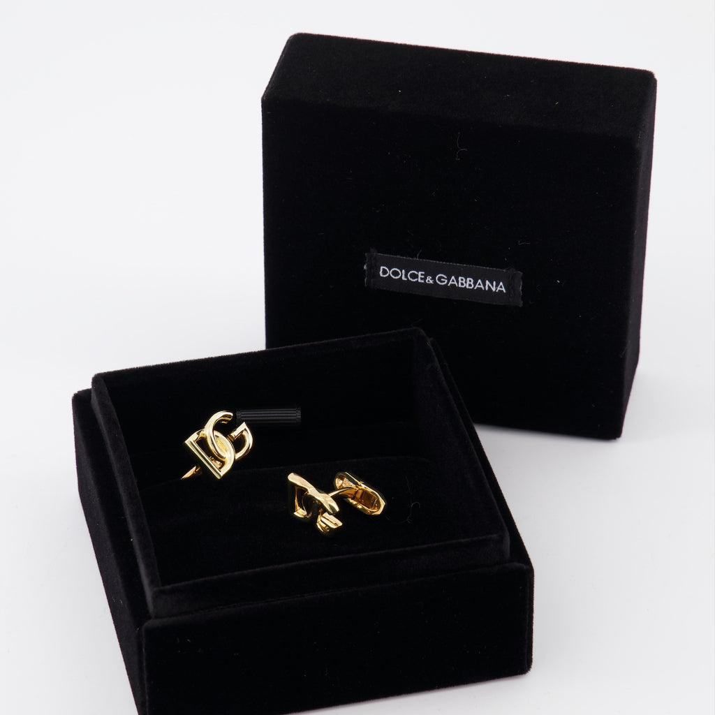 Joias Bouton de manchettes DG Dolce & Gabbana Ouro Homme