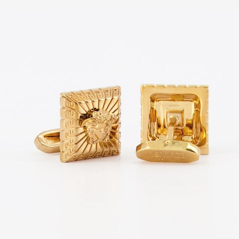 Jewelry Medusa cufflinks Versace Gold Man