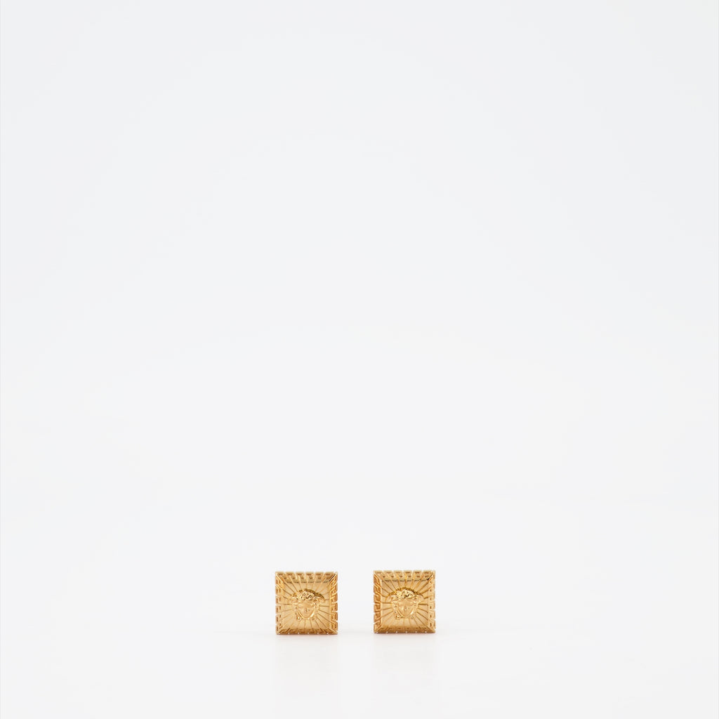 Jewelry Medusa cufflinks Versace Gold Man