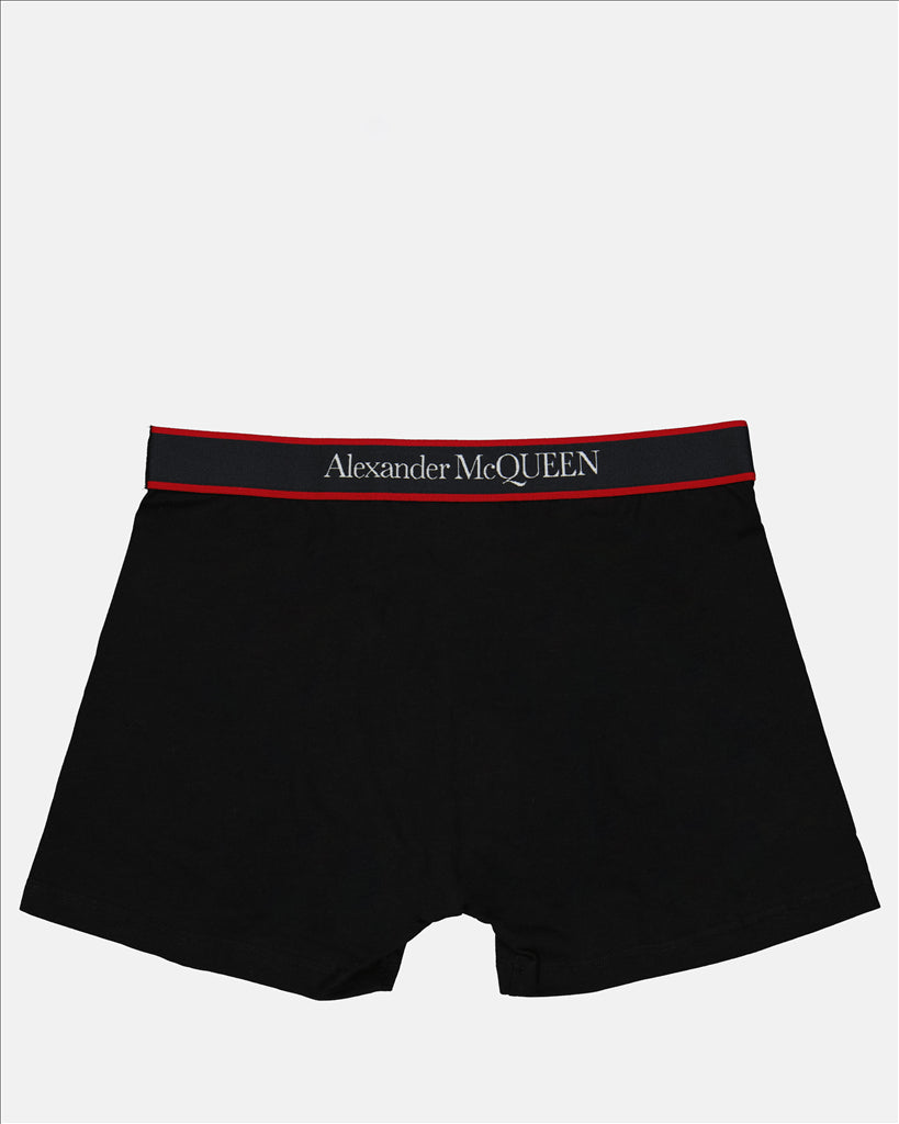 언더웨어 및 홈웨어 Boxer à logo Alexander McQueen 검은색 Homme
