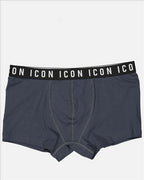 Roupa íntima e homewear Boxer bande logo Dsquared2 Cinza Homme