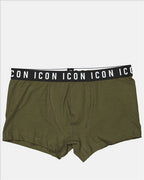 Sous-vêtements et homewear Boxer Icon Dsquared2 Vert Homme