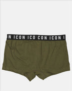 Sous-vêtements et homewear Boxer Icon Dsquared2 Vert Homme