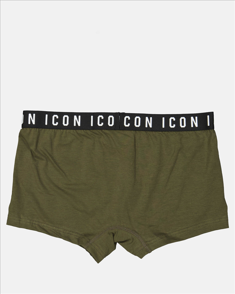 Sous-vêtements et homewear Boxer Icon Dsquared2 Vert Homme