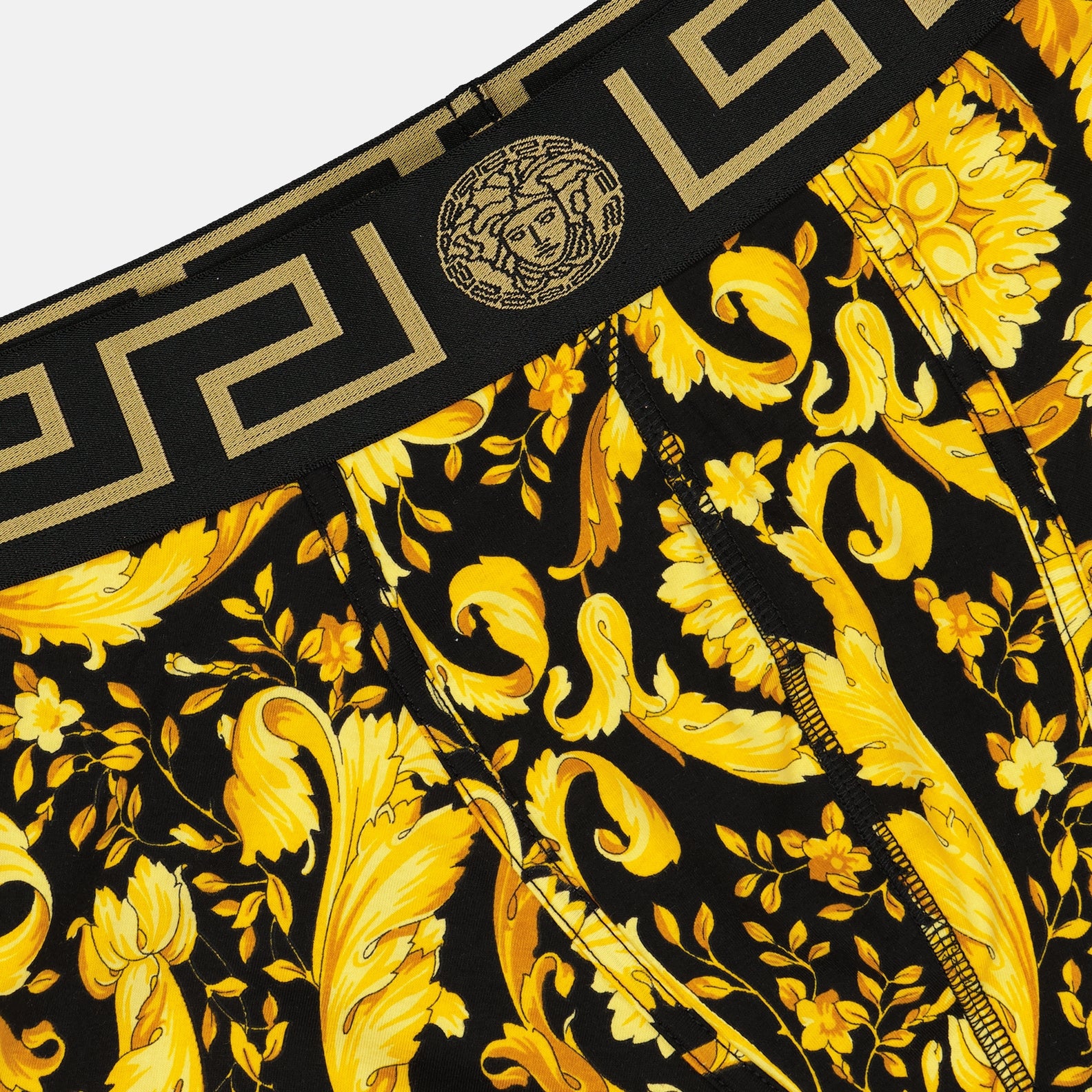 Roupa íntima e homewear Boxer Barocco Versace Amarelo Homme