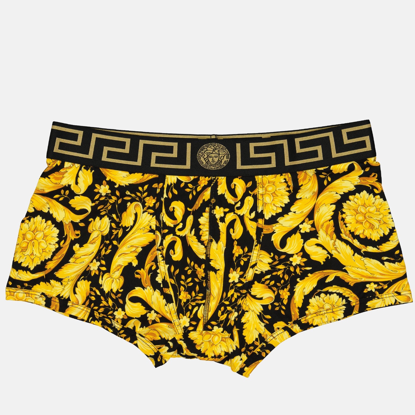 Roupa íntima e homewear Boxer Barocco Versace Amarelo Homme