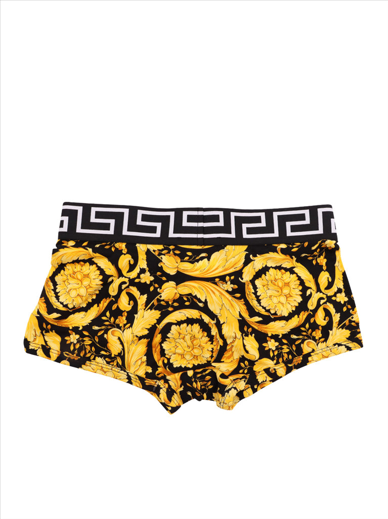 Roupa íntima e homewear Boxer Barocco Versace Ouro Homme