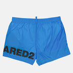 Beachwear Boxer de bain maxi logo Dsquared2 Bleu Homme