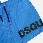 Beachwear Boxer de bain maxi logo Dsquared2 Bleu Homme
