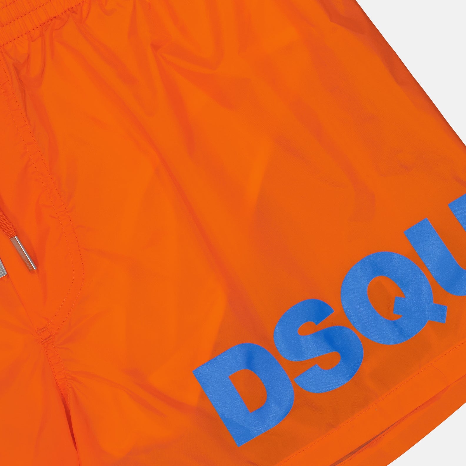 Beachwear Maxi logo swim trunks Dsquared2 Orange Man