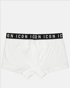Valises Boxer Icon Dsquared2 Blanc Homme