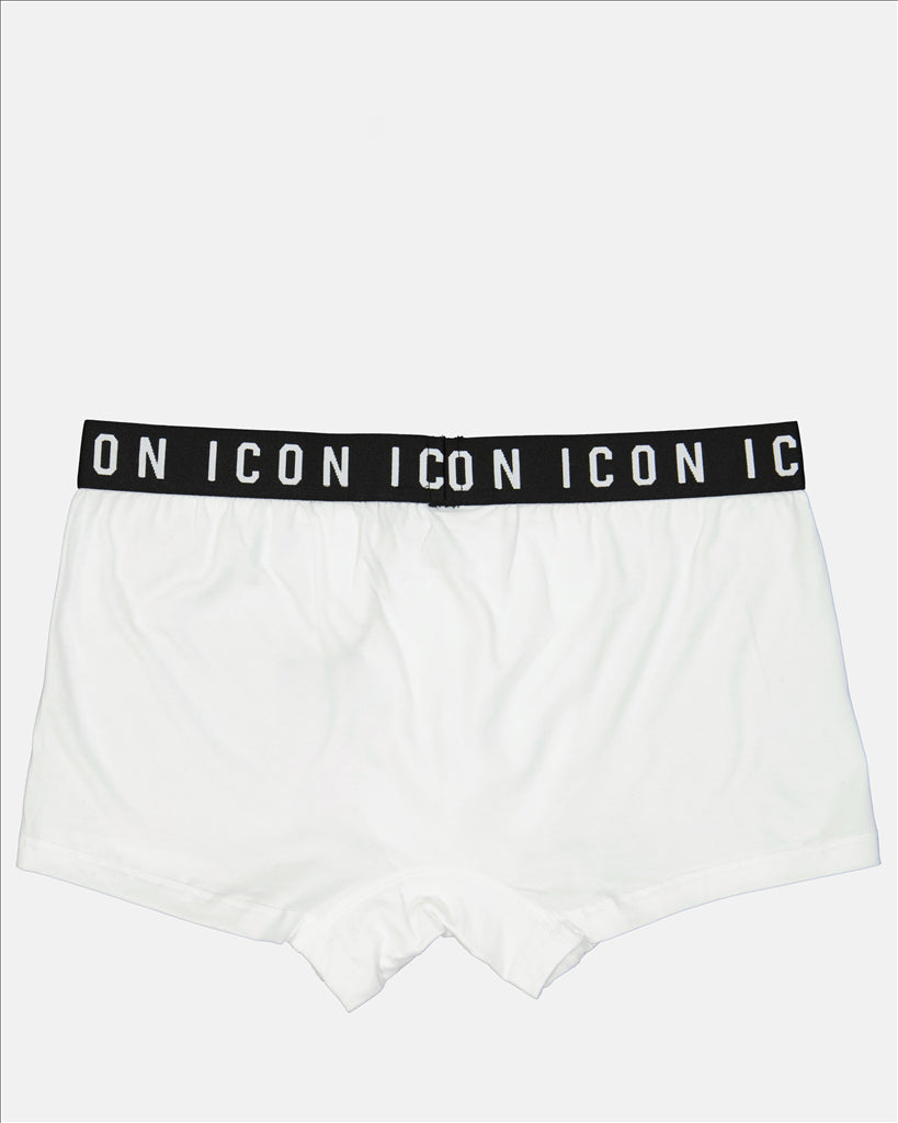 Valises Boxer Icon Dsquared2 Blanc Homme