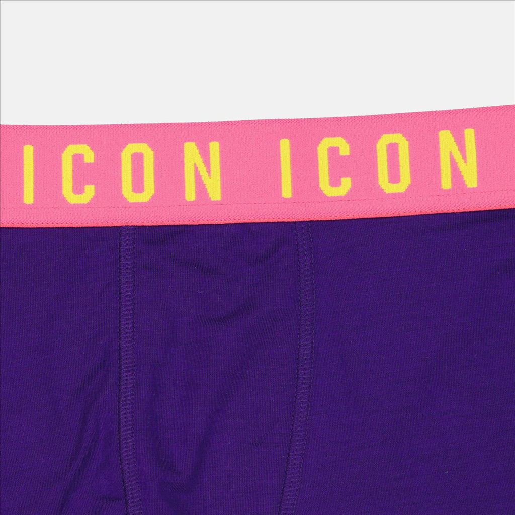 Unterwäsche und homewear Boxer Icon Dsquared2 Lila Homme