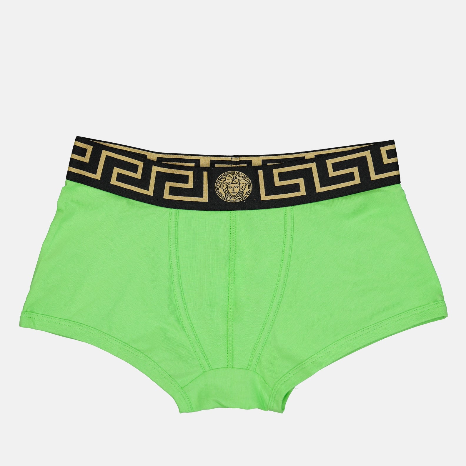 Roupa íntima e homewear Boxer Medusa Greca Versace Verde Homme