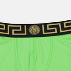 Roupa íntima e homewear Boxer Medusa Greca Versace Verde Homme