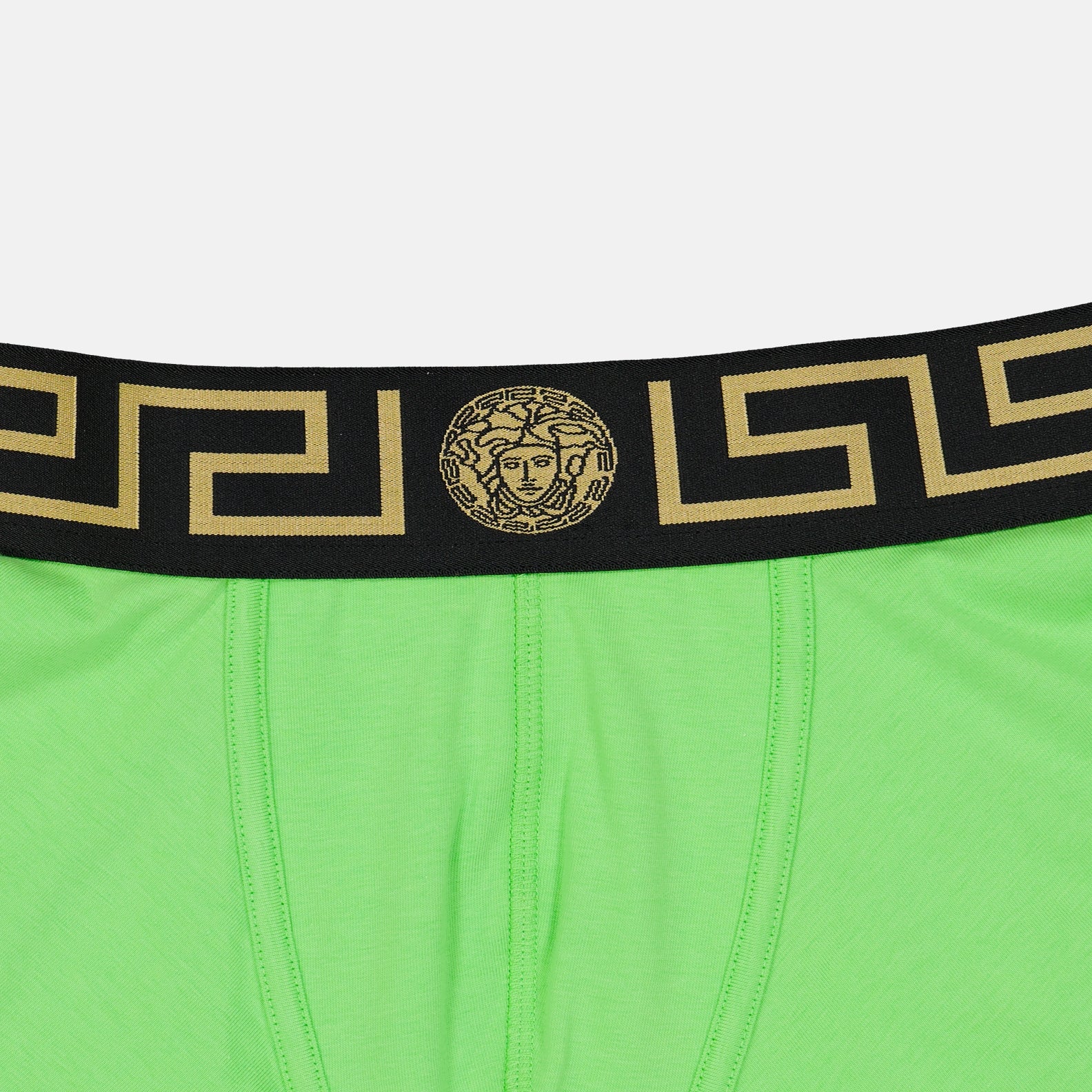 Roupa íntima e homewear Boxer Medusa Greca Versace Verde Homme
