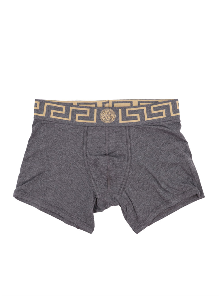 Roupa íntima e homewear Boxer Medusa Versace Cinza Homme