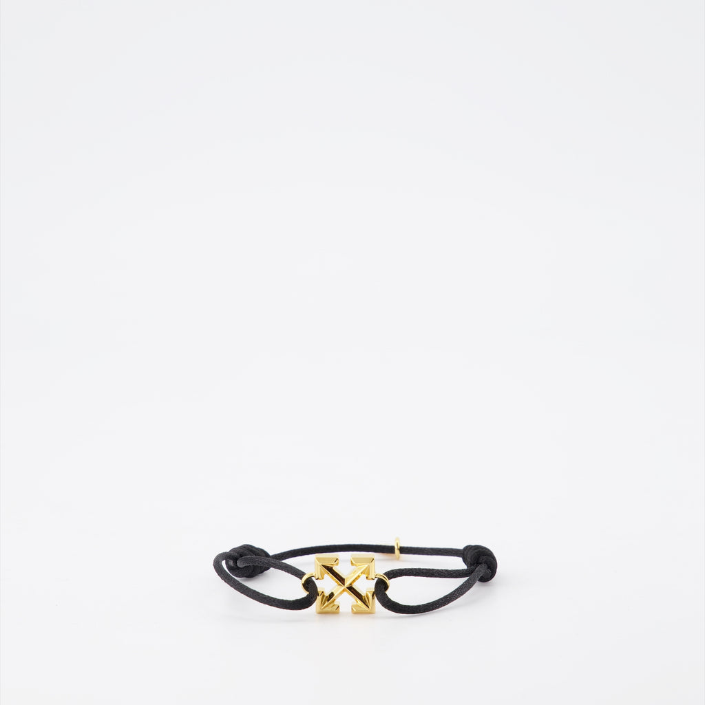 Bijoux Bracelet Arrow Off-White Doré Femme