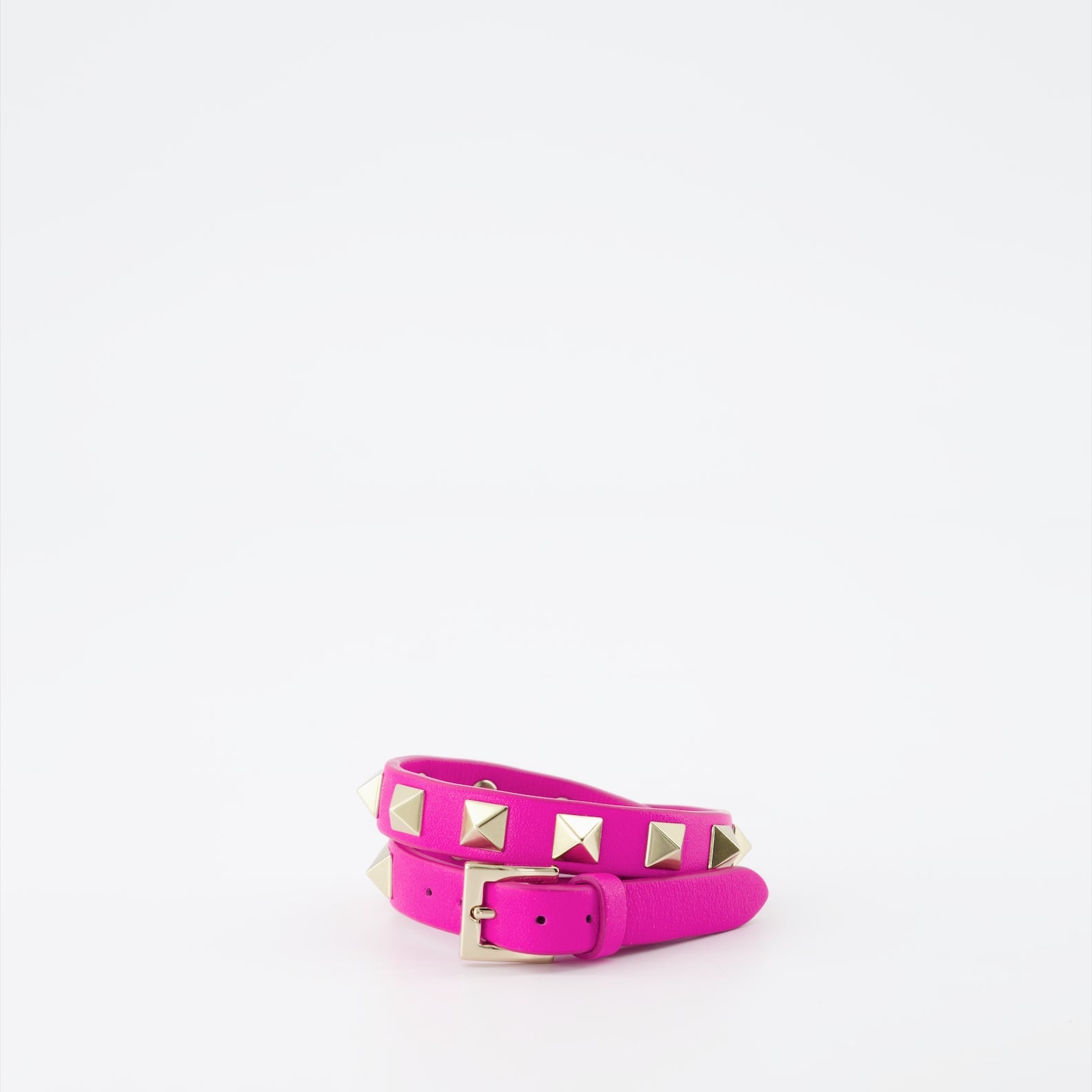Joias Bracelet double Rockstud Valentino Garavani Rosa Femme