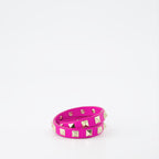 Joias Bracelet double Rockstud Valentino Garavani Rosa Femme
