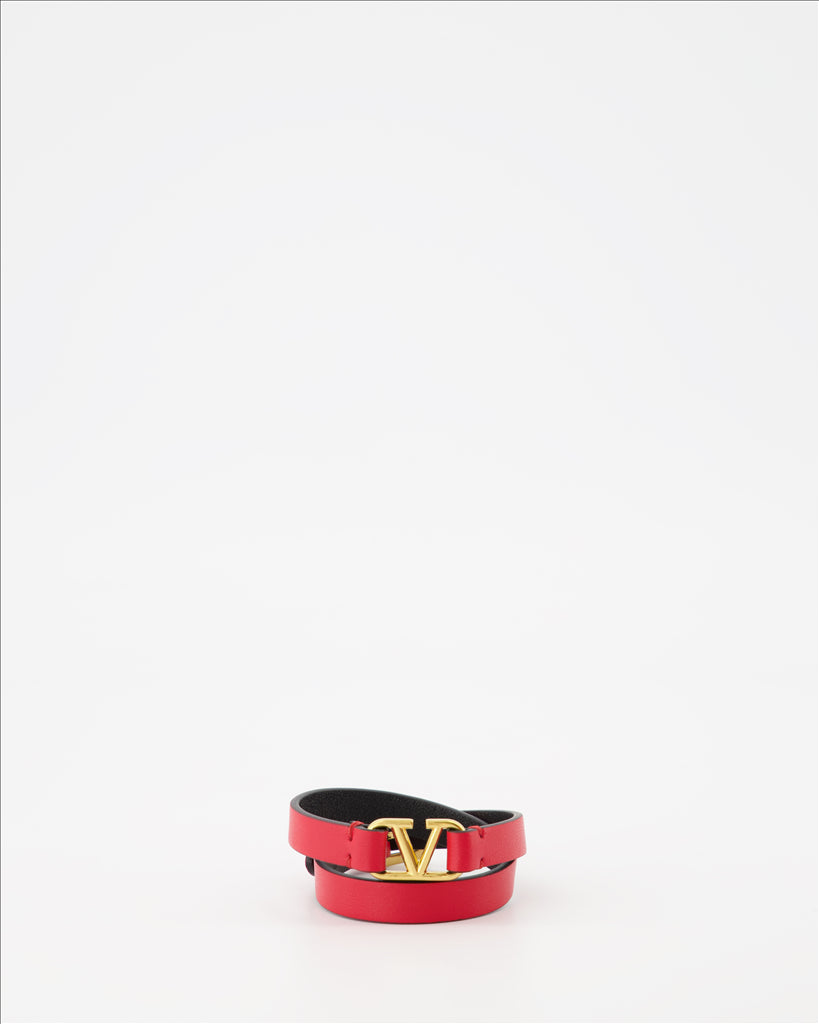 Joias Bracelet double VLogo Valentino Garavani Vermelho Femme