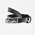 Bijoux Bracelet double YSL Opyum Saint Laurent Noir Homme
