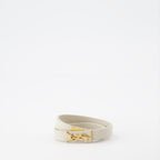 Bijoux Bracelet double YSL Beige Saint Laurent Beige Homme