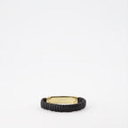 Jewelry Leather bracelet Miu Miu Black Women
